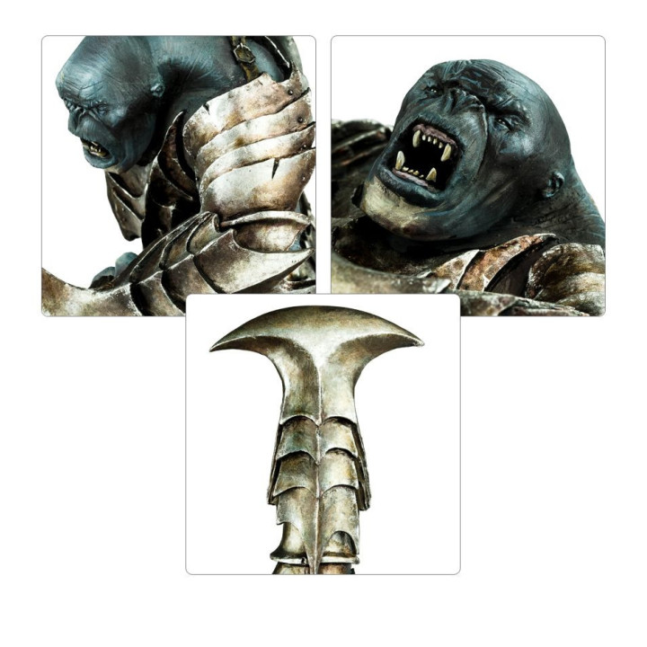 THE HOBBIT - MAL - Gundabad Troll with Scythe Gauntlets