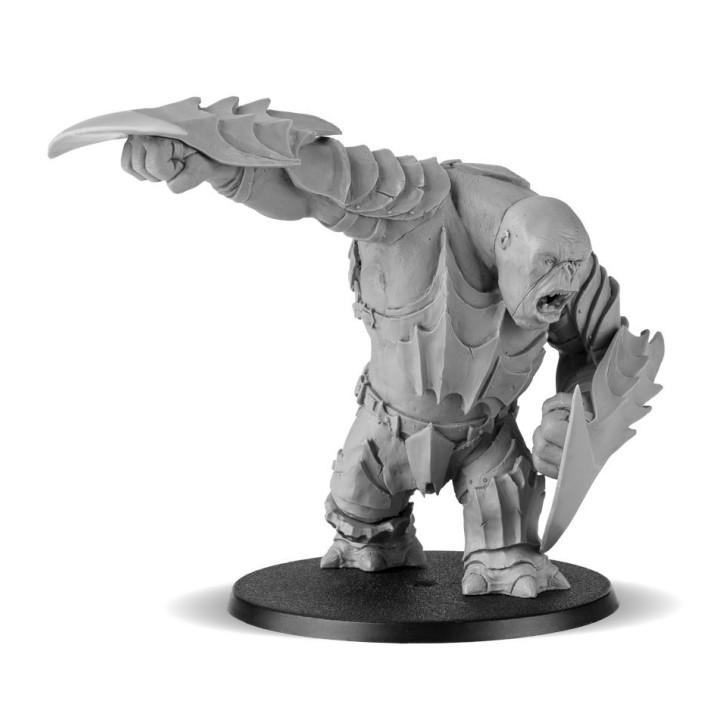 THE HOBBIT - MAL - Gundabad Troll with Scythe Gauntlets