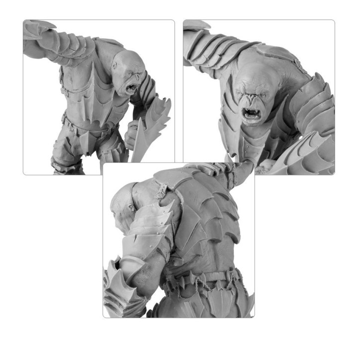 THE HOBBIT - MAL - Gundabad Troll with Scythe Gauntlets