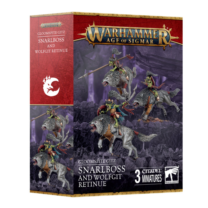 Snarlboss and Wolfgit Retinue - MINIS