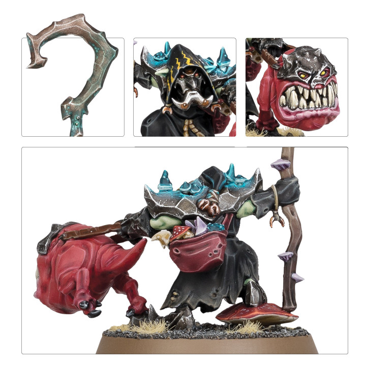 Squigboss with Gnasha-squig - MINIS