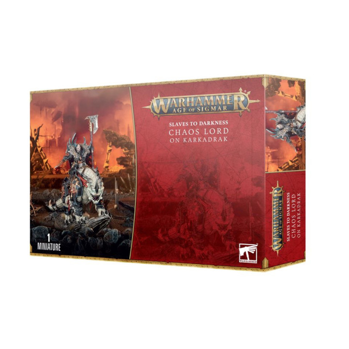 Kriegsherr des Chaos auf Karkadrak - FIGURINEN