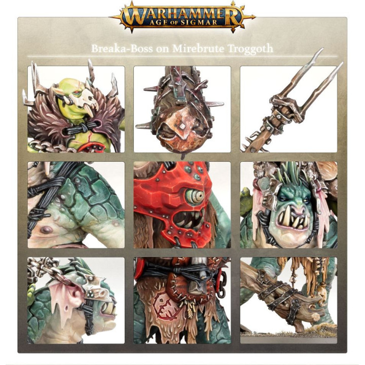 Breaka-boss on Mirebrute Troggoth - MINIS