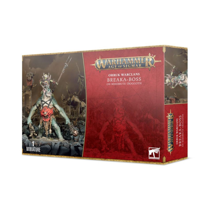 Breaka-boss on Mirebrute Troggoth - MINIS