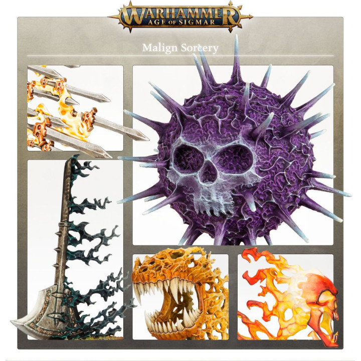 Warhammer Age of Sigmar: Unheilvolle Zauberei - ZUBEHÖR