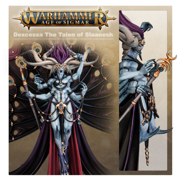 Dexcessa, l'Artiglio di Slaanesh - GRAND ALLIANCE CHAOS