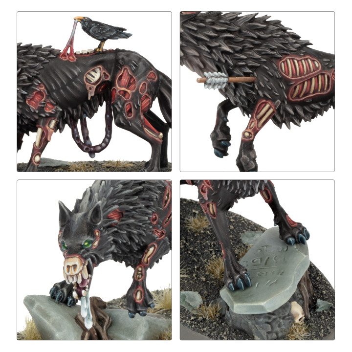FIGURINES - Dire Wolves