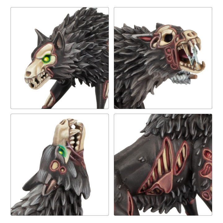 FIGURINES - Dire Wolves