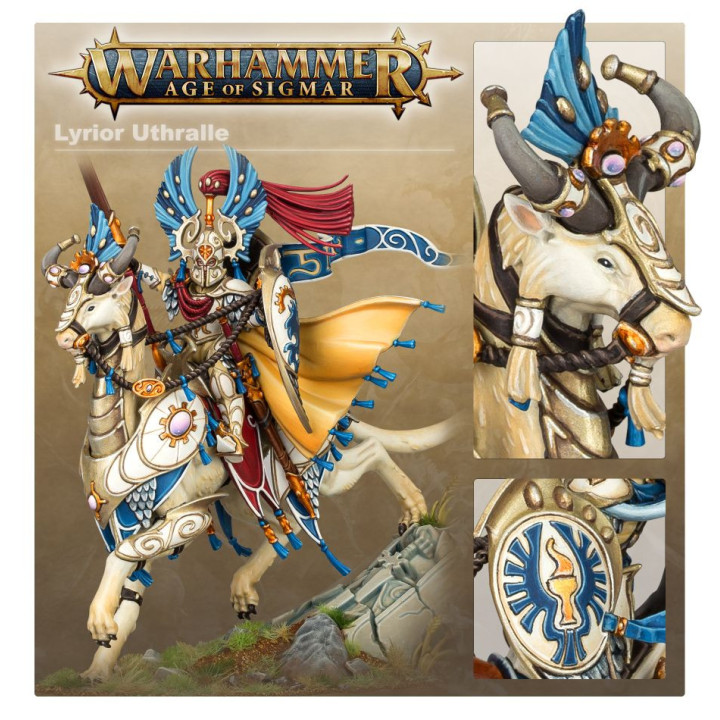 GRAND ALLIANCE ORDER - Lyrior Uthralle, Warden of Ymetrica