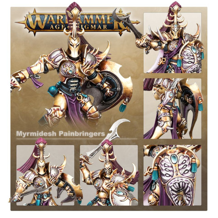 FIGURINES - Myrmidesh Painbringers