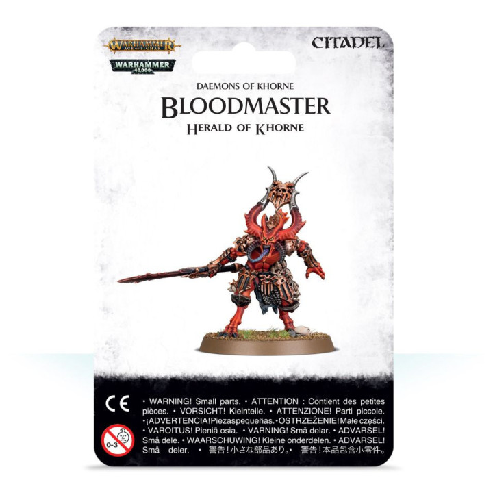 FIGURINES - Bloodmaster, Herald of Khorne