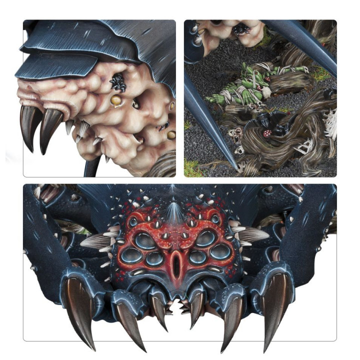 GRAND ALLIANCE DESTRUCTION - Arachnarok avec Tribu Guerrière Crodaragne