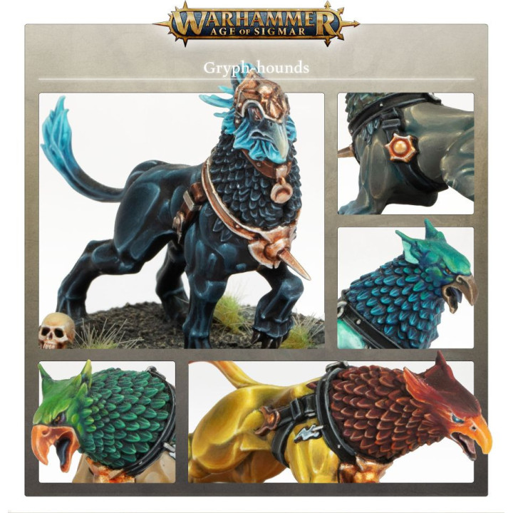 FIGURINES - Gryph-hounds