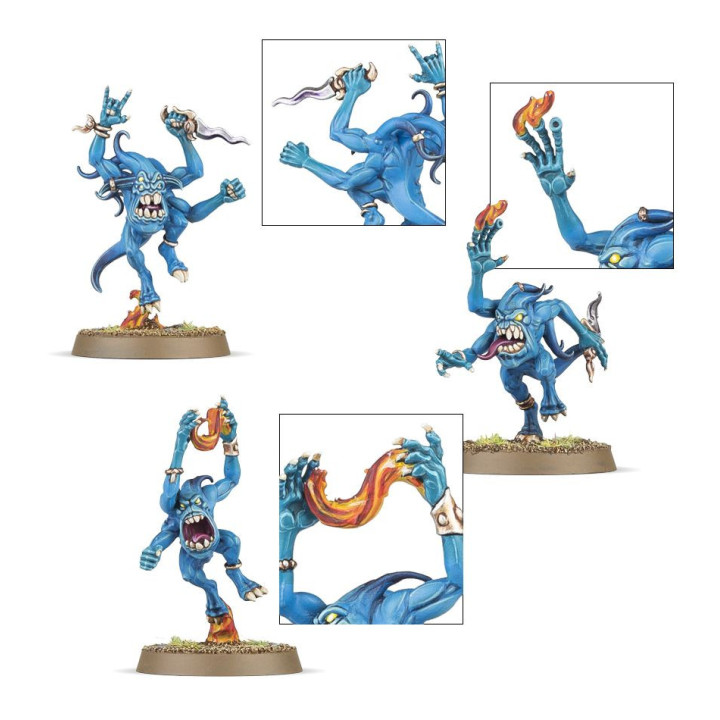 FIGURINES - Blue Horrors and Brimstone Horros