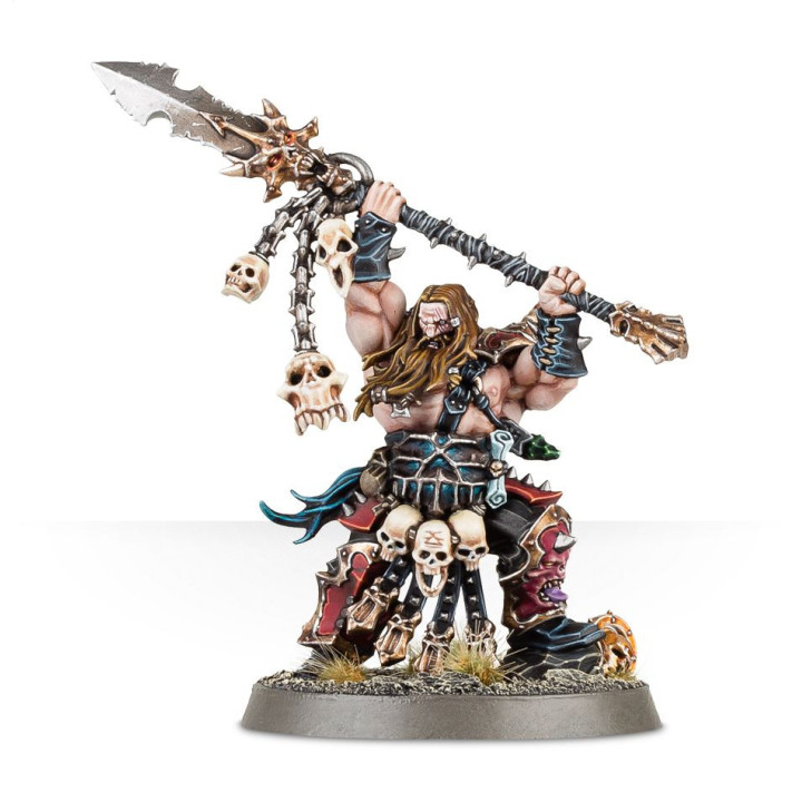 Exalted Deathbringer con Impaling Spear - FIGURE