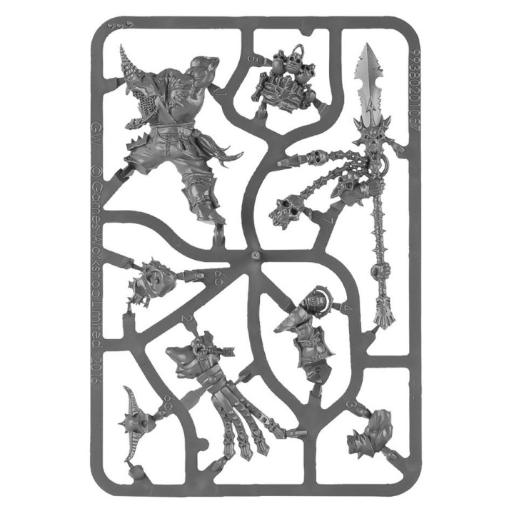 Exalted Deathbringer con Impaling Spear - FIGURE