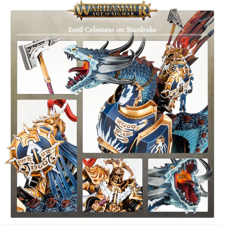Lord-Celestant on Stardrake - FIGURE