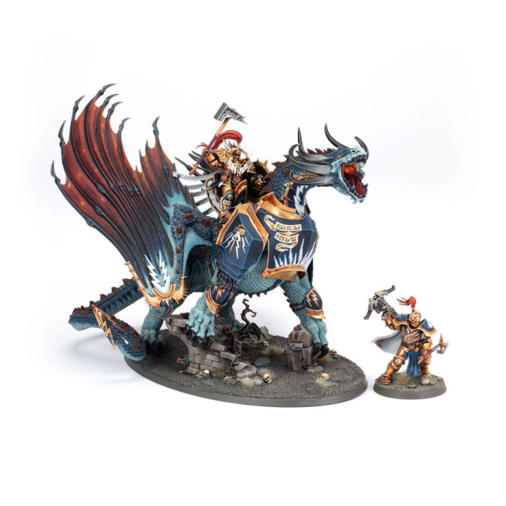 Lord-Celestant on Stardrake - FIGURE