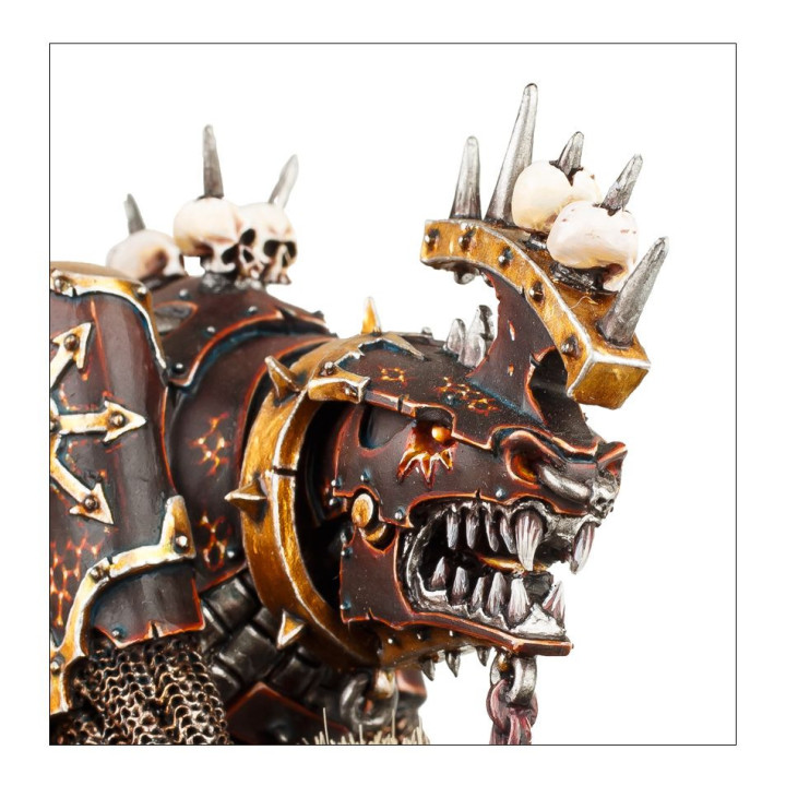 FIGURINES - Lord of Khorne on Juggernaut