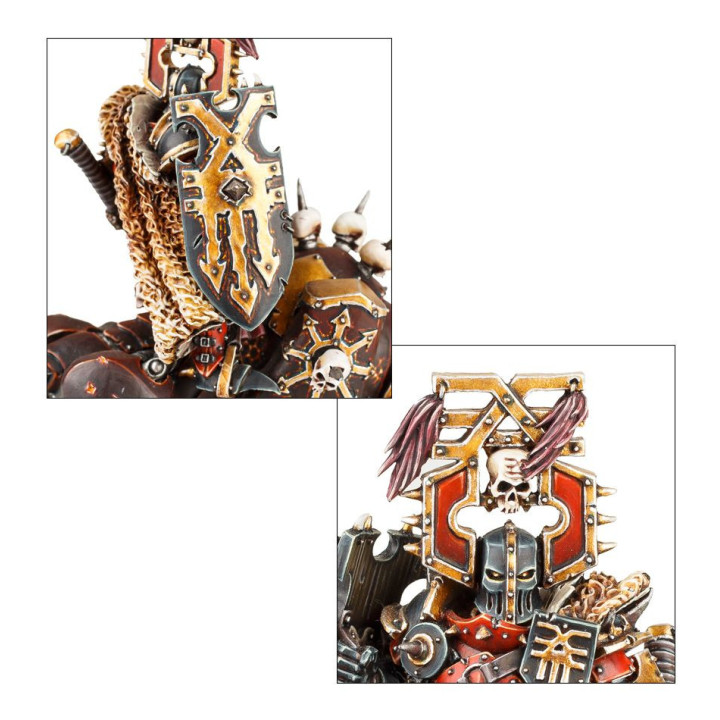 FIGURINES - Lord of Khorne on Juggernaut