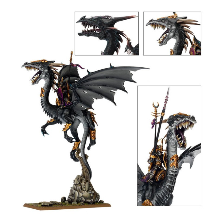 GRAND ALLIANCE ORDER - Dreadlord on Black Dragon
