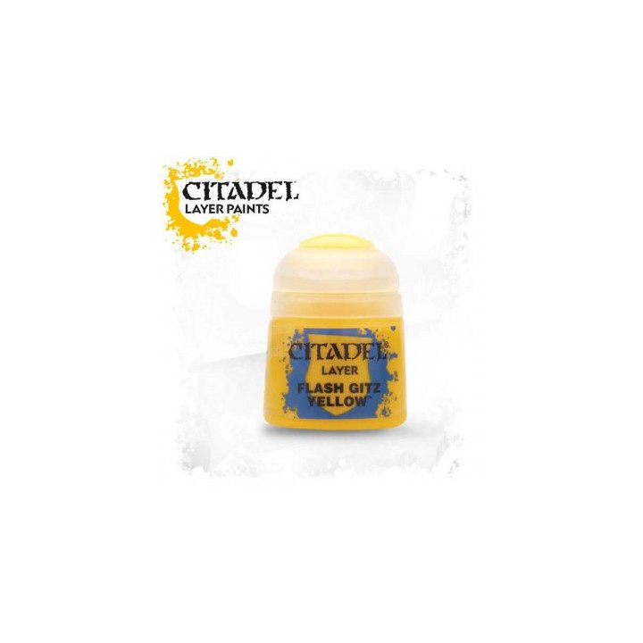 PEINTURES CITADEL - Layer - flash gitz yellow