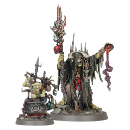 Swampcalla Shaman with Pot-grot - GRAND ALLIANCE DESTRUCTION