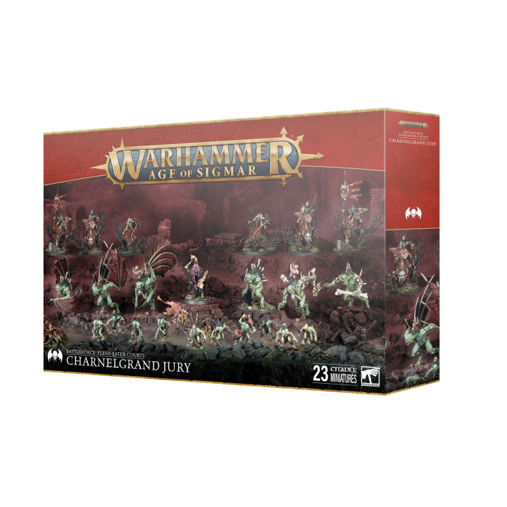 FIGURINES - Bataillon des Cours de Mangechairs: Grand Jury du Charnier