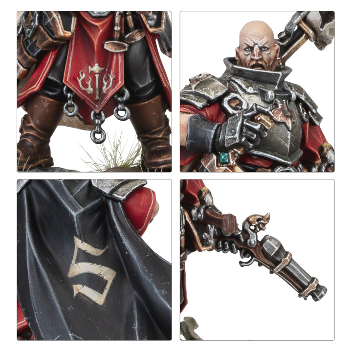 GRAND ALLIANCE ORDER - Warhammer+ Année 4: Cités de Sigmar – Maréchal Ashfield et Écuyer Udo