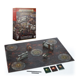 Warhammer Age of Sigmar: Spearhead – Fire & Jade Gaming Pack (Deutsch) - FIGURE