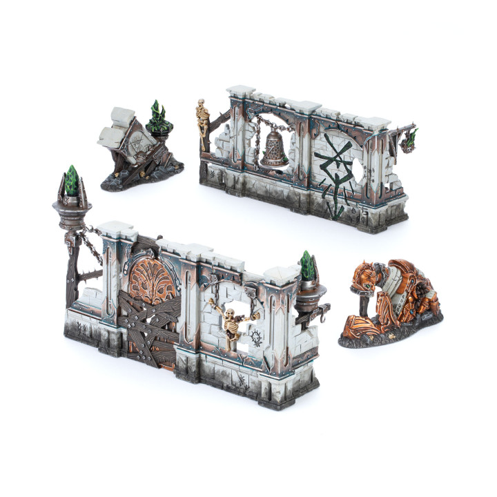 Warhammer Age of Sigmar: Spearhead – Fire & Jade Gaming Pack (Deutsch) - FIGURE
