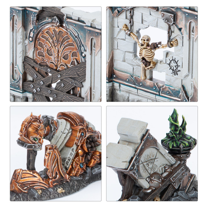 FIGURINES - Warhammer Age of Sigmar: Spearhead – Fire & Jade Gaming Pack