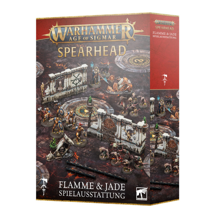 FIGURINES - Warhammer Age of Sigmar: Spearhead – Fire & Jade Gaming Pack