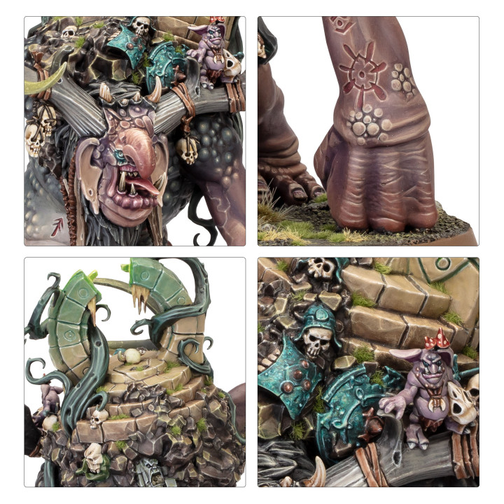 AGE OF SIGMAR - Trugg le Roi des Troggoths