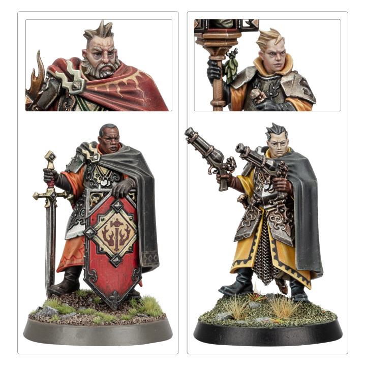 Freeguild Marshal and Relic Envoy - GRAND ALLIANCE ORDER