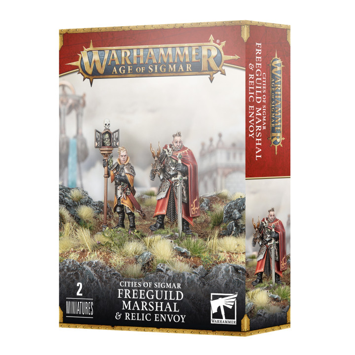 Freeguild Marshal and Relic Envoy - GRAND ALLIANCE ORDER