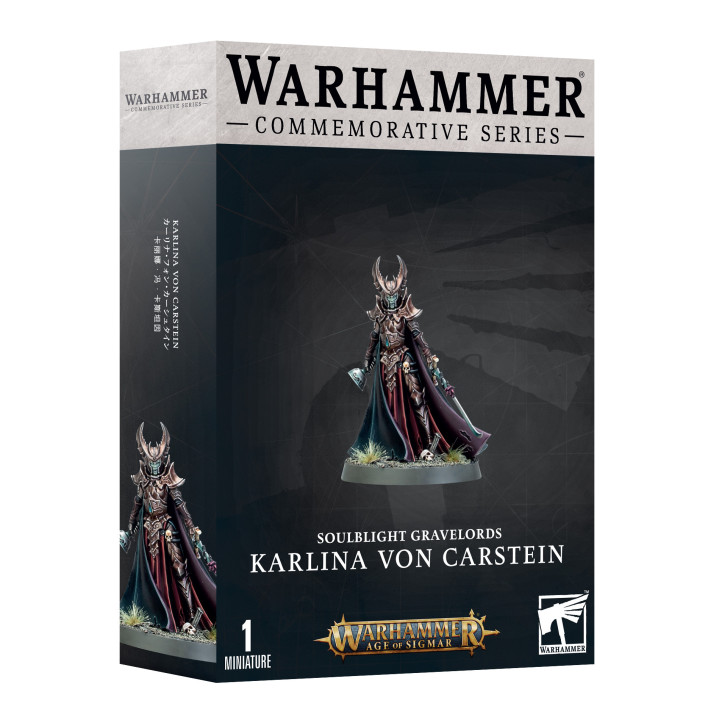 Warhammer+ anno 3: Signori della Tomba Malanima – Karlina von Carstein - GRAND ALLIANCE DEATH