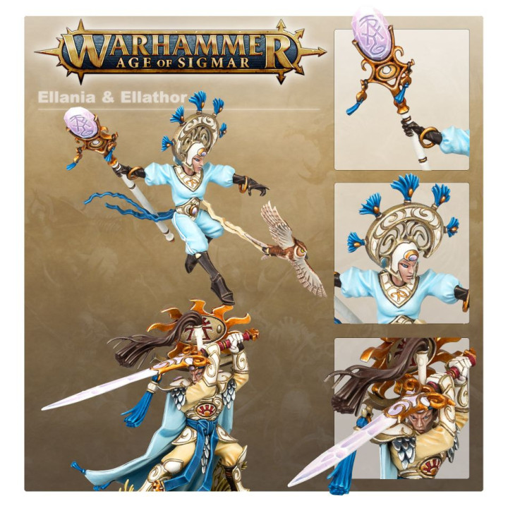 FIGURINES - Ellania et Ellathor, Eclipsian Warsages