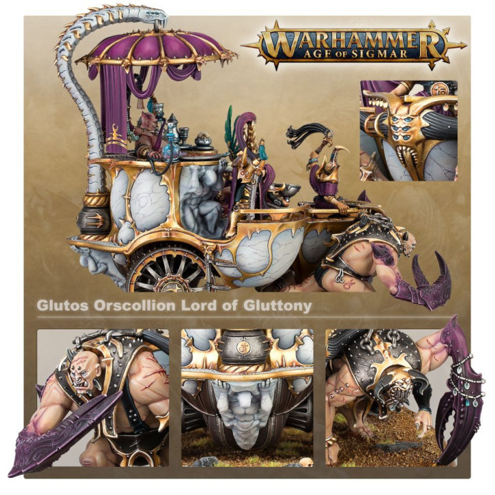 FIGURINES - Glutos Orscollion, Lord of Gluttony