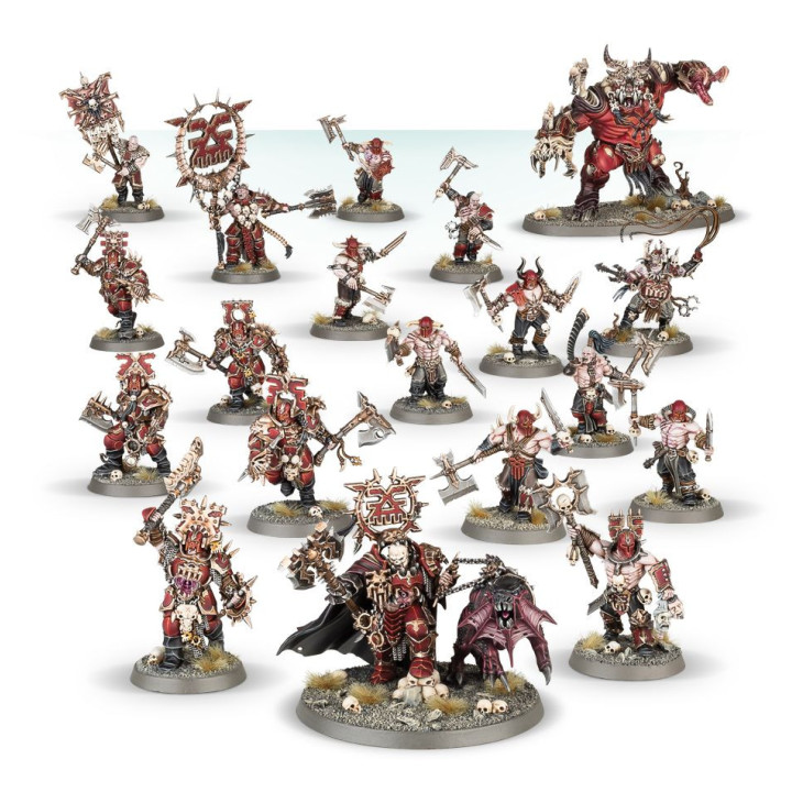 GRAND ALLIANCE CHAOS - Start Collecting! Khorne Bloodbound Goreblade Warband