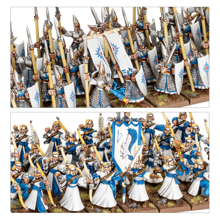 Bataillon der Reiche der Hochelfen - FIGURINEN