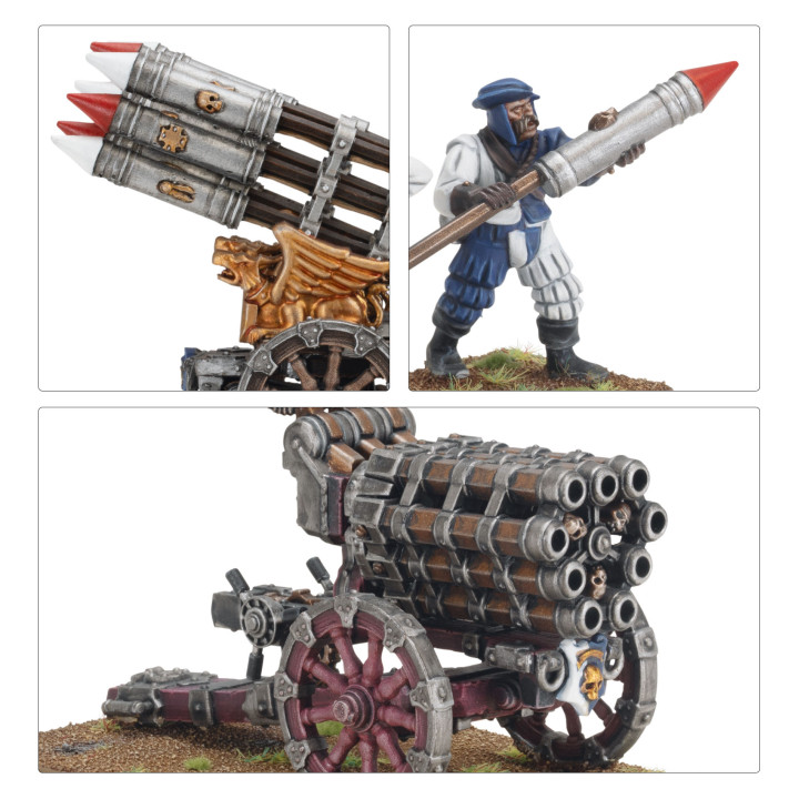 Helblaster Volley Gun & Helstorm Rocket Battery - MINIS