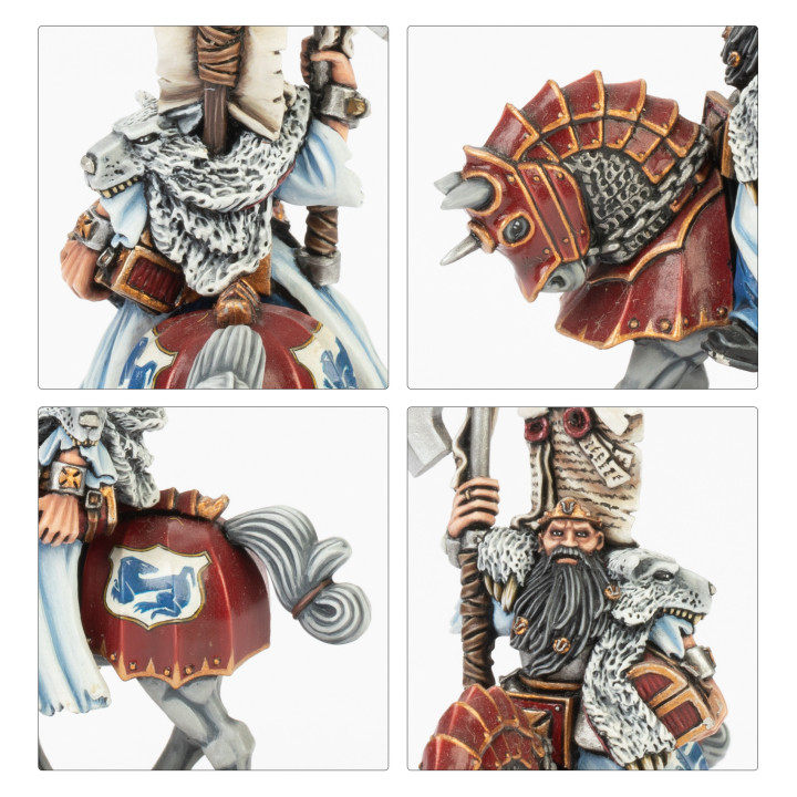 Prêtres-Guerriers d'Ulric à Pied & Monté - EMPIRE OF MEN
