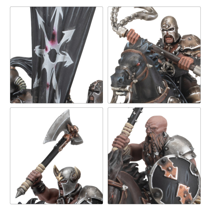 Chaosbarbarenreiter - WARRIORS OF CHAOS