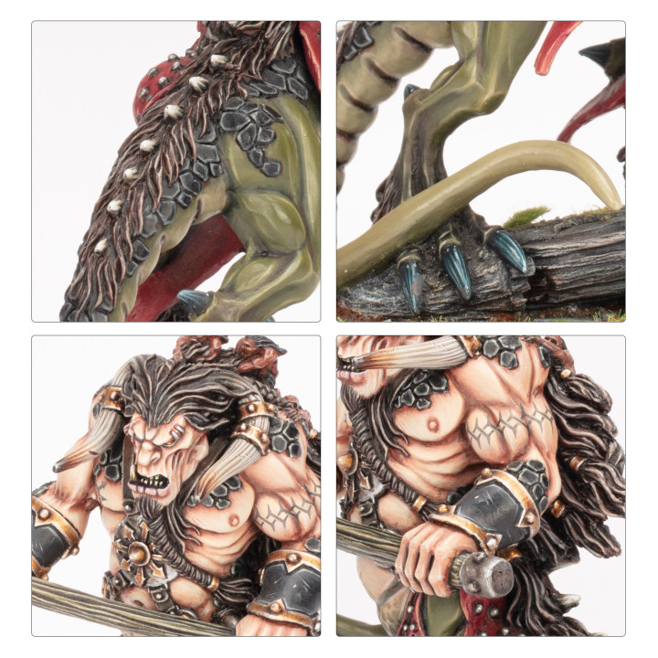 WARRIORS OF CHAOS - Shaggoth Dragon Ogre