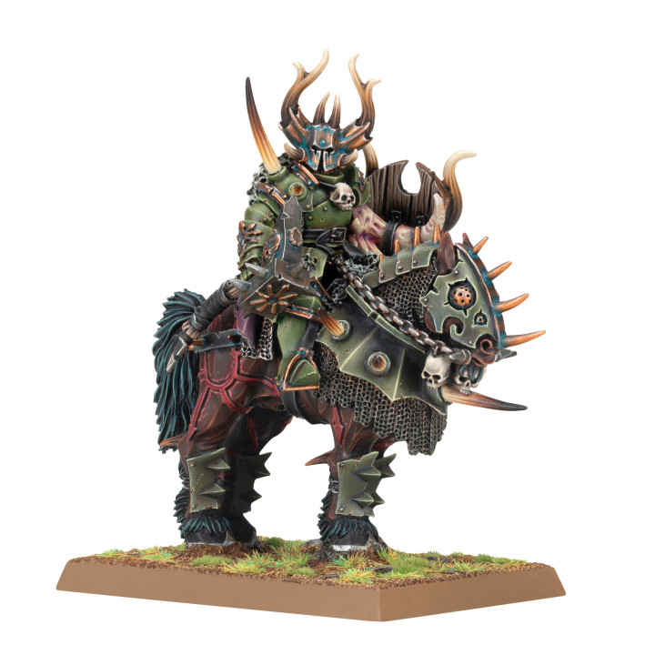 WARRIORS OF CHAOS - Seigneur du Chaos sur Monture Démoniaque
