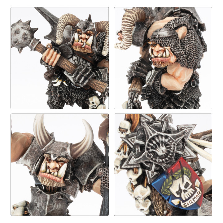 WARRIORS OF CHAOS - État-major d'Ogres du Chaos
