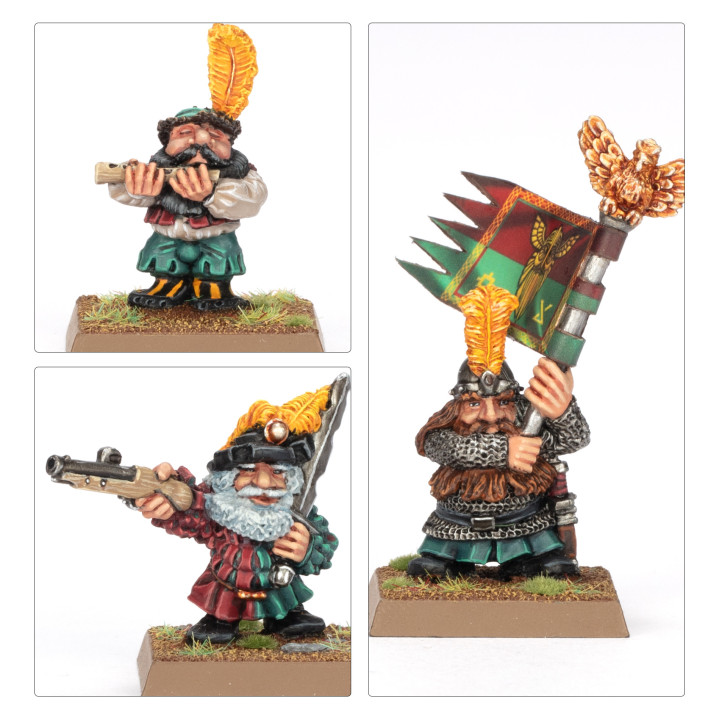DWARFEN - État-major de Nains Impériaux