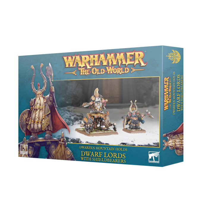 Dwarf Lords con Shieldbearers - IL VECCHIO MONDO
