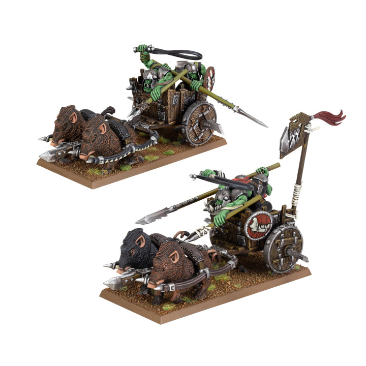 FIGURINES - Chars à Sangliers Orques